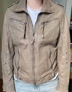 Gipsy leren jas, Kleding | Dames, Ophalen of Verzenden, Gedragen, Maat 46/48 (XL) of groter, Beige
