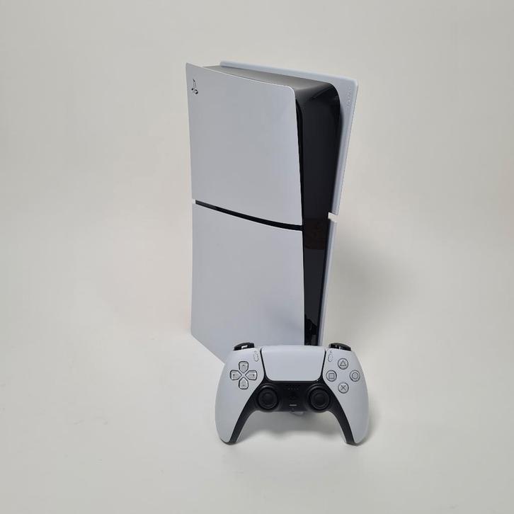 Playstation 5 Slim Digital 1TB met Controller, Spelcomputers en Games, Games | Sony PlayStation 5, Gebruikt, Ophalen of Verzenden