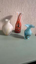 Glazen vaasjes, Antiek en Kunst, Antiek | Vazen, Ophalen of Verzenden