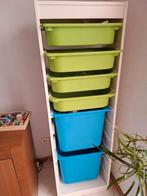 Trofast met 6xbakken, Ophalen, Gebruikt, 75 tot 100 cm, Minder dan 50 cm
