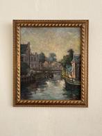 Broer de Boer; pastel dorps tafereel, Ophalen of Verzenden