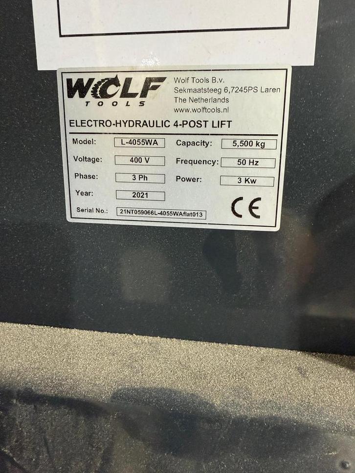 Professionele Auto Brug - Wolf Tools L-4055WA, Auto diversen, Autogereedschap, Zo goed als nieuw, Ophalen