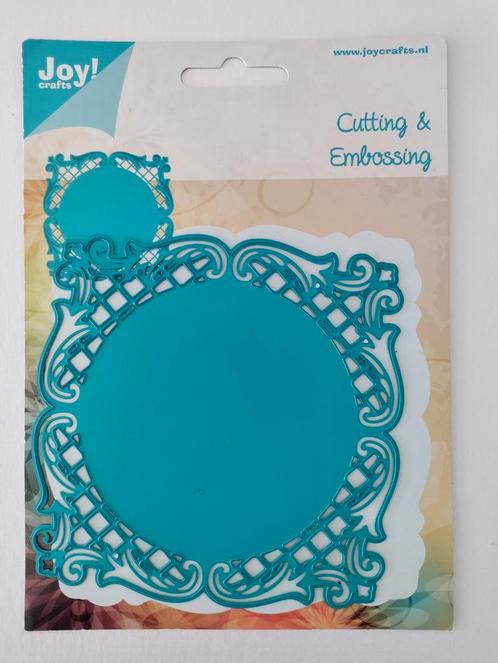Joy crafts grote mal embossing, Hobby en Vrije tijd, Kaarten | Zelf maken, Zo goed als nieuw, Pons of Mal, Ophalen of Verzenden