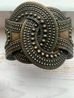 Vintage Bronzen Armband met Detail, Ophalen of Verzenden