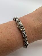 BB1 Prachtige zilveren buddha to buddha armband, Ophalen of Verzenden, Zo goed als nieuw, X, Zilver