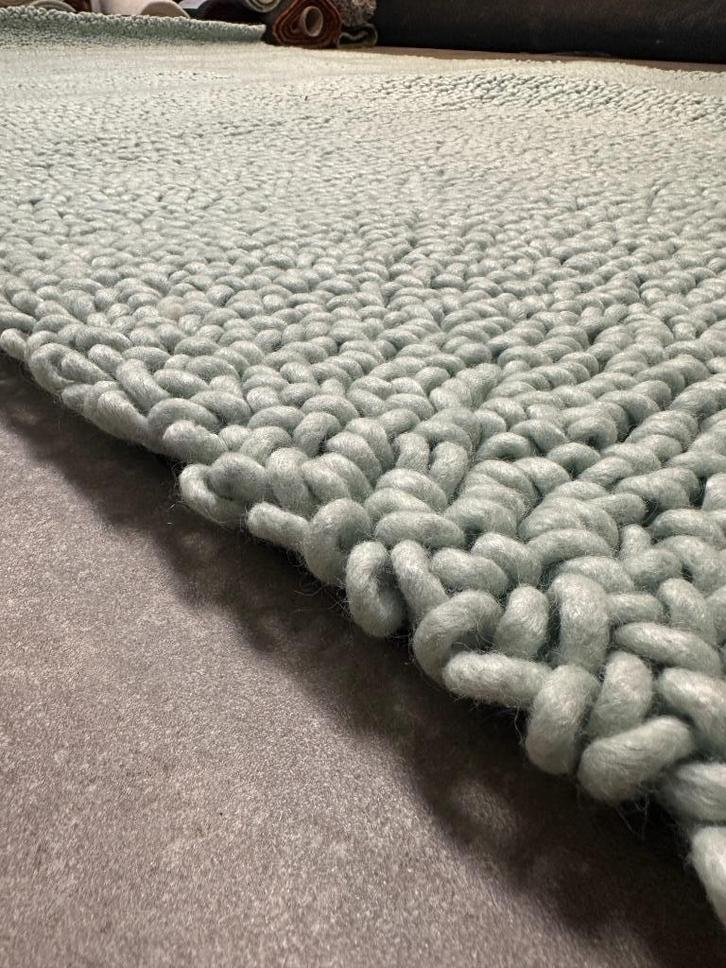 Vloerkleed Brink en Campman Aura 70007 170x240 cm wol mint, Huis en Inrichting, Stoffering | Tapijten en Kleden, Nieuw, 150 tot 200 cm