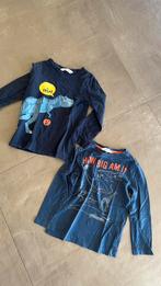 H&M Halloween en normale longsleeve 110/116 dino, Ophalen of Verzenden, Zo goed als nieuw, Jongen, Shirt of Longsleeve