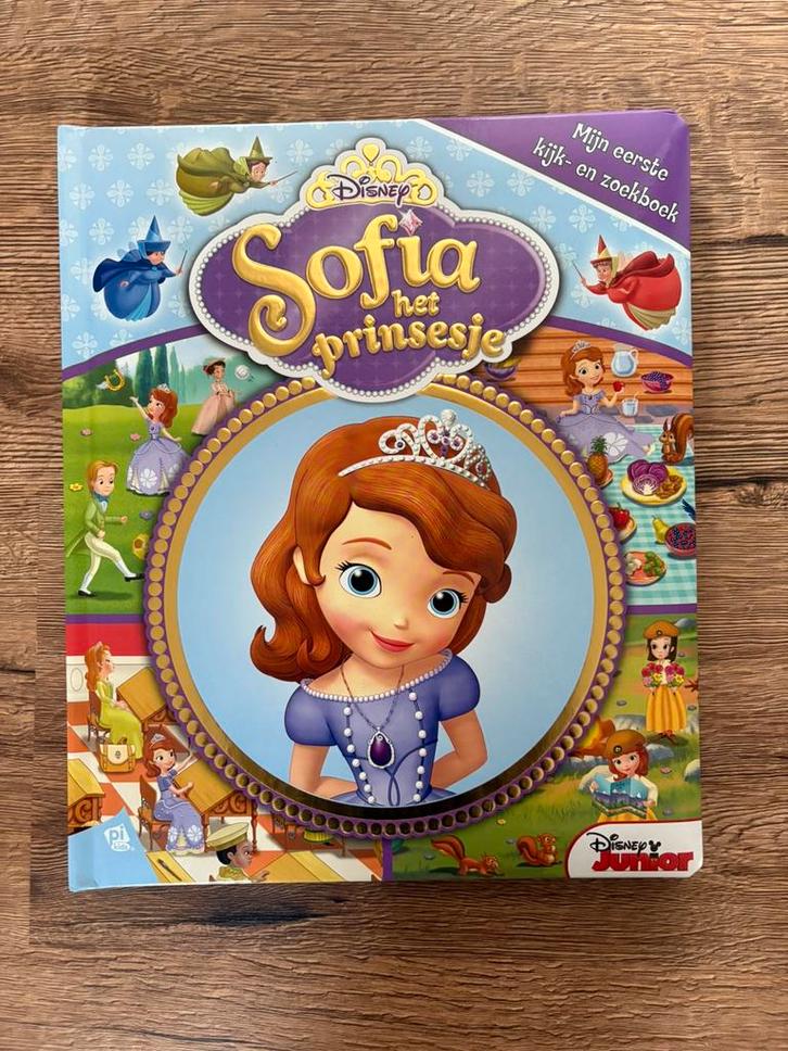 Zoekboek Sofia het prinsesje, Hobby en Vrije tijd, Gezelschapsspellen | Kaartspellen, Zo goed als nieuw, Ophalen