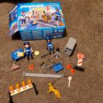 Playmobil politie wegversperring, Ophalen, Zo goed als nieuw, Complete set