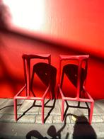 PEDRALI - Twee Rood Barkruk, Huis en Inrichting, Barkrukken, Ophalen, Kunststof, 60 tot 90 cm, Zo goed als nieuw