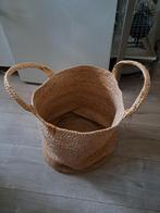 Mooie super grote rieten mand nieuw, Huis en Inrichting, Woonaccessoires | Schalen en Manden, Ophalen, Nieuw