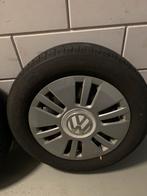 VW UP  set stalen velgen met banden, Ophalen of Verzenden, Gebruikt