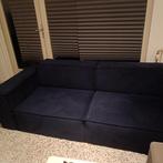 Nice blue sofa/Mooie blauwe bank, Huis en Inrichting, Ophalen, 75 tot 100 cm, Zo goed als nieuw, Rechte bank