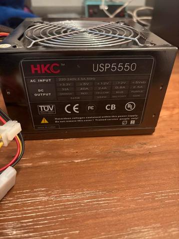 HKC USP5550 Voeding - 550W beschikbaar voor biedingen