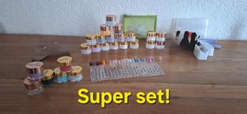 Super set Doonails & Glowdip dipping powder + accessoires beschikbaar voor biedingen