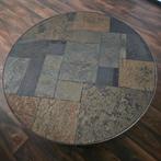 Brutalistische tafel Paul Kingma stijl (laatste kans), Ophalen, Overige materialen, Gebruikt, Rond