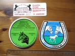 sticker Paard Dekstation Stolpen nh c schoen Limmen, Verzamelen, Stickers, Verzenden