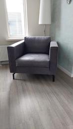 Leren stoel, Huis en Inrichting, Banken | Sofa's en Chaises Longues, Gebruikt, Eenpersoons, Ophalen of Verzenden, Minder dan 150 cm