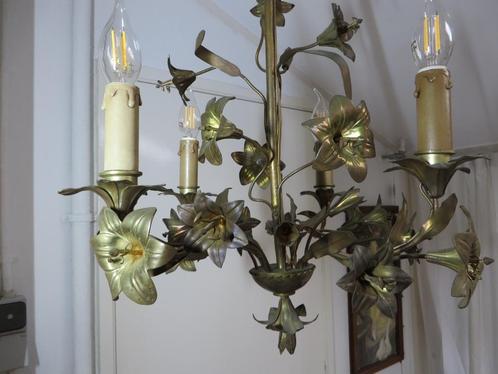 Unieke Hollywood regency stijl kerklamp M.Chéret uit Parijs, Antiek en Kunst, Antiek | Lampen, Ophalen of Verzenden