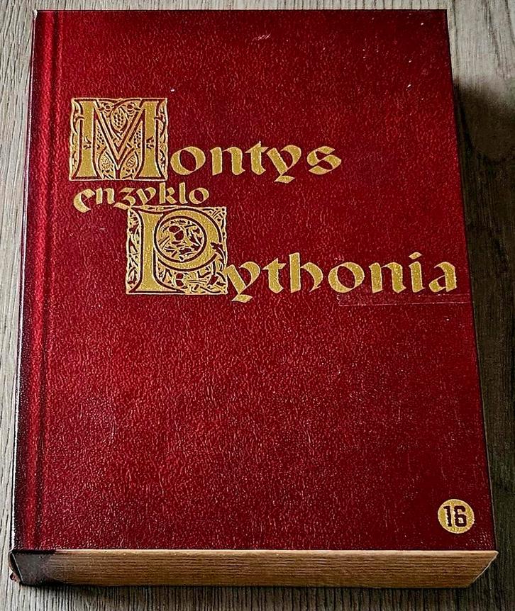 Monty's Enzyklopythonia - Monty Python 4DVD Box, Cd's en Dvd's, Dvd's | Cabaret en Sketches, Zo goed als nieuw, Ophalen of Verzenden
