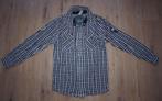 Zwart Wit Rood Geruite Blouse Mitch (140), Kinderen en Baby's, Gebruikt, Overhemd of Blouse, Ophalen of Verzenden, Jongen