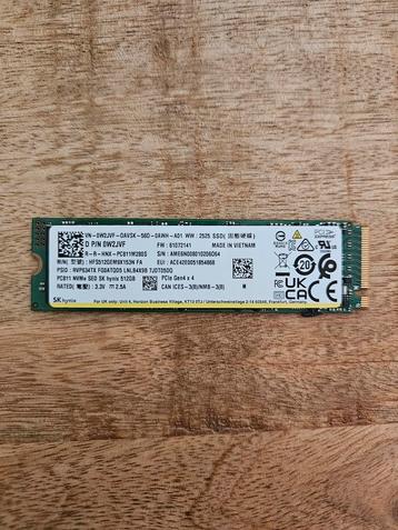 SK Hynix PC811 512GB SED NVMe PCIe 4x4 SSD beschikbaar voor biedingen