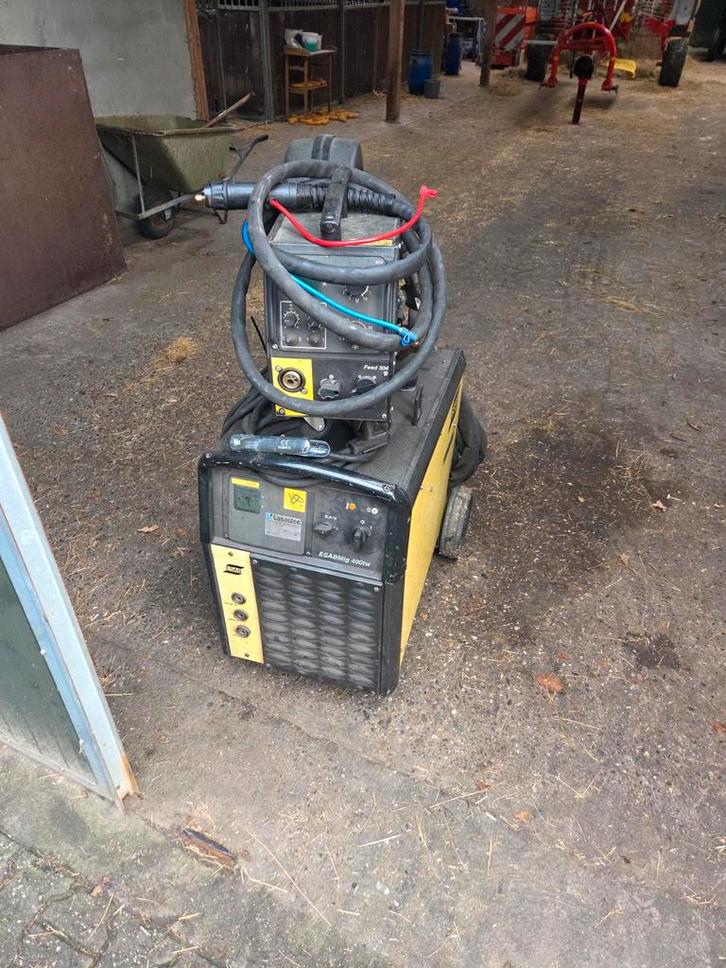 Esab mig 400tw, Doe-het-zelf en Verbouw, Gereedschap | Lasapparaten, Gebruikt, Co2, 250 ampère of meer, Ophalen
