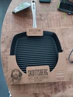 Skottsberg Grillpan 28cm - Nieuw in Verpakking!, Gietijzer, Nieuw, Ophalen of Verzenden, Keramische plaat
