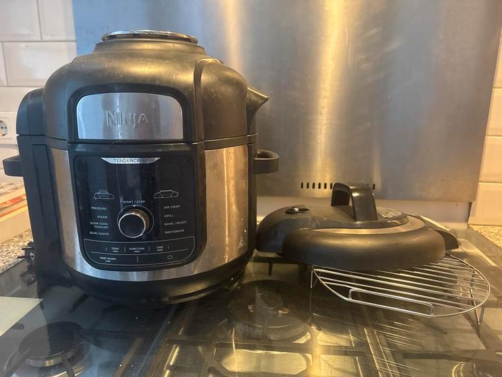 Ninja Airfryer & Pressure Cooker - Perfecte Keuken Hulp!, Witgoed en Apparatuur, Airfryers, Gebruikt, Airfryer, 1000 t/m 1499 gram