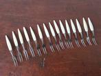 15 vintage prikkers vorkjes borrelvorkjes borrel wit, Ophalen of Verzenden
