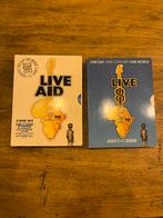 2 x dvd set live aid 1985 en 2005, Cd's en Dvd's, Alle leeftijden, Ophalen of Verzenden, Zo goed als nieuw