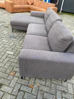 !!ACTIE!! GRIJZE HOEKBANK, GRATIS LEVERING, Huis en Inrichting, Banken | Bankstellen, 250 tot 300 cm, Verzenden, Hoekbank, Metaal