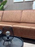 ZGAN Kapenga Industriële Hoekbank - Cognac -  263 x 235, Huis en Inrichting, Ophalen, 250 tot 300 cm, -, -