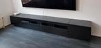 Tv meubel zwart, Ophalen of Verzenden, Zo goed als nieuw, 25 tot 50 cm, Minder dan 100 cm