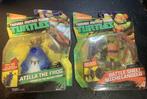 TMNT Actiefiguren - Atilla & Michelangelo - Nieuw, Ophalen of Verzenden, Nieuw