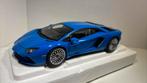 Lamborghini Aventador S bleu Autoart 1.18, Hobby en Vrije tijd, Modelauto's | 1:18, Autoart, ., Ophalen of Verzenden, Zo goed als nieuw
