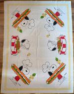 Zeer groot retro vintage Snoopy Peanuts tafelkleed, Huis en Inrichting, Keuken | Textiel, Ophalen of Verzenden, Gebruikt, Overige kleuren