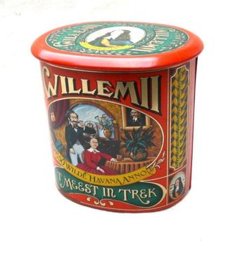 blik (leeg!!!) Willem II 50 wilde Havannas Valkenswaard. beschikbaar voor biedingen