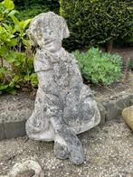 Tuinbeeld zittend meisje, Ophalen, Gebruikt