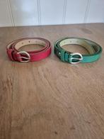 Groene en rode riem, Minder dan 3 cm, 80 tot 90 cm, Ophalen of Verzenden, Gedragen