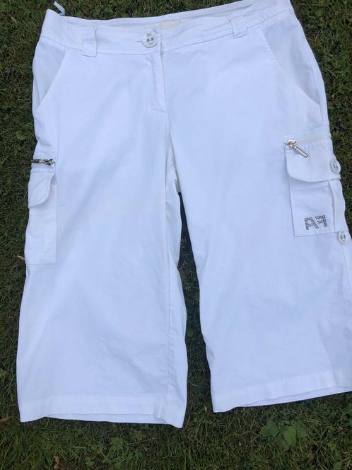 Airfield broek maat 42-44, Kleding | Dames, Broeken en Pantalons, Zo goed als nieuw, Maat 42/44 (L), Wit, Verzenden
