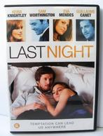 Last Night (originele dvd) Keira Knightley & Eva Mendes, Alle leeftijden, Ophalen of Verzenden, Zo goed als nieuw, Drama