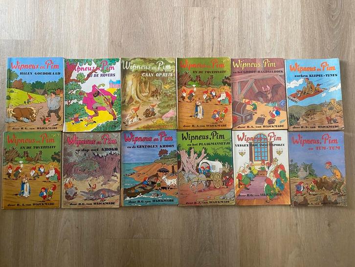 12x Wipneus en Pim boeken B.A. Van Wijckmade, Boeken, Kinderboeken | Jeugd | onder 10 jaar, Gelezen, Fictie algemeen, Ophalen of Verzenden