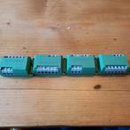 4 x Fleischmann 6955 bloksysteem., Gebruikt, Gelijkstroom, Fleischmann, Wagon