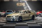 Nissan Skyline R34 GTR M-spec Nür Nismo Gold Badges | LMGT4, Stof, Gebruikt, Bedrijf, Handgeschakeld
