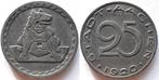Noodmunt Aachen 25 pfennig 1920 Berin Medailleslag type 1, Ophalen of Verzenden, Duitsland