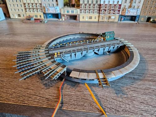 Fleischmann draaischijf  N spoor trein 1:160, Hobby en Vrije tijd, Modeltreinen | N-Spoor, Gebruikt, Gelijkstroom of Wisselstroom