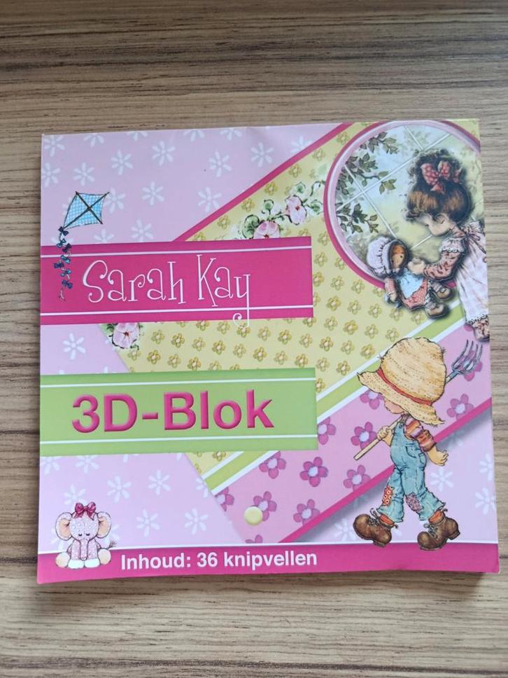 3D-blok,, Hobby en Vrije tijd, Kaarten | Zelf maken, Nieuw, Knipvel, Overige thema's, Ophalen of Verzenden