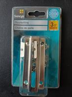 Vernikkelde Deurketting, Doe-het-zelf en Verbouw, Hang- en Sluitwerk, Ophalen of Verzenden, Nieuw, Overige materialen, Overige typen