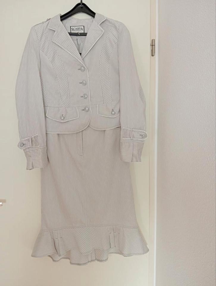 Mantelpakje, Kleding | Dames, Blouses en Tunieken, Zo goed als nieuw, Maat 36 (S), Wit, Ophalen